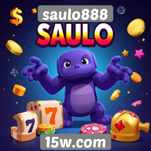 Variedade de jogos disponíveis no saulo888